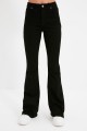 All Star Ispanyol Women Siyah Ispanyol Paça Kot Pantolon Yüksek Bel Ispanyol Jeans Toparlayıcı All Star Ispanyol Women Siyah Ispanyol Paça Kot Pantolon Yüksek Bel Ispanyol Jeans Toparlayıcı