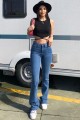 Orta Mavi Likralı Ispanyol Jeans Orta Mavi Likralı Ispanyol Jeans
