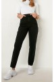 Tokyo Siyah Mom Likralı Yüksek Bel Fit Mom Jeans