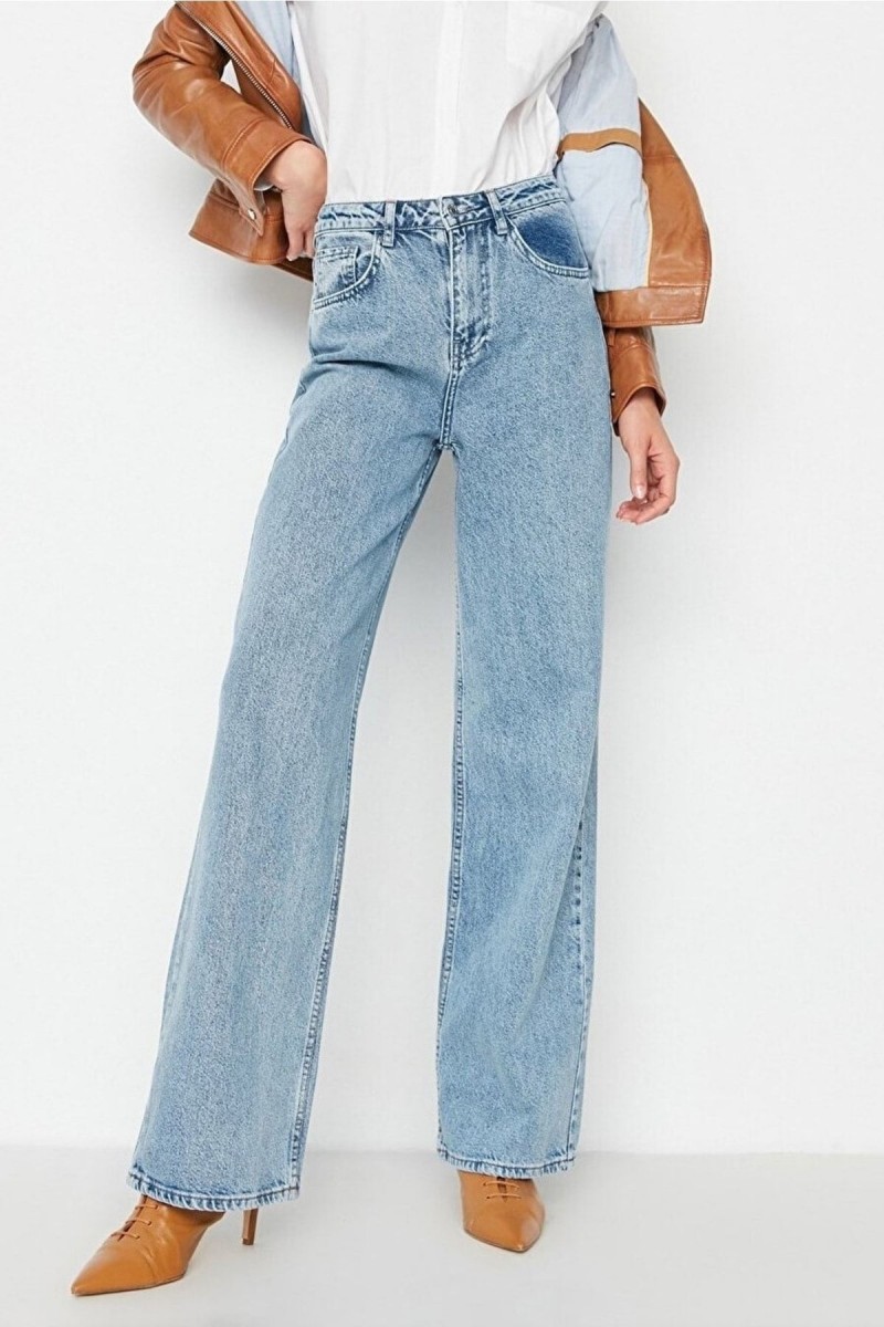 Elena 90 s Açık Kar 90 s Likralı Süper Yüksek Bel Salaş Jeans Palazzo Pantolon. (süper Yüksek) Elena 90 s Açık Kar 90 s Likralı Süper Yüksek Bel Salaş Jeans Palazzo Pantolon. (süper Yüksek)