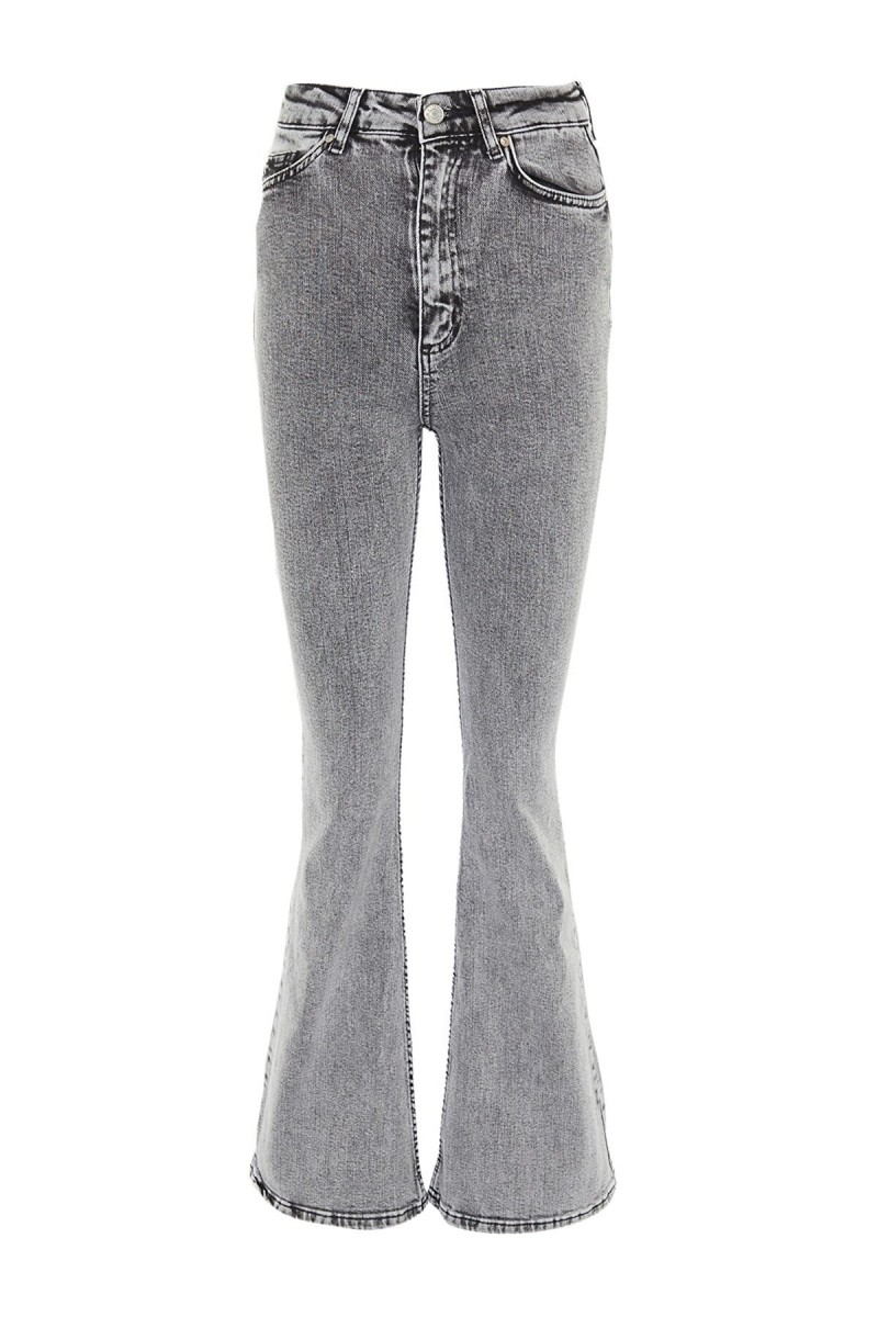 Zoe Füme Ispanyol Paça Kot Pantolon Yüksek Bel Ispanyol Jeans Toparlayıcı( Extra Rahat)