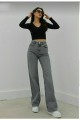 Luiss 90 s Füme Power Likralı Kadın Süper Yüksek Bel Salaş Paça Salaş Jans Kot Pantolon Luiss 90 s Füme Power Likralı Kadın Süper Yüksek Bel Salaş Paça Salaş Jans Kot Pantolon