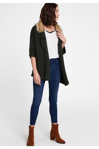 Taylor Likralı Mavi Bıyıklı Süper Skinny Jeans Pantolon Toparlayıcı