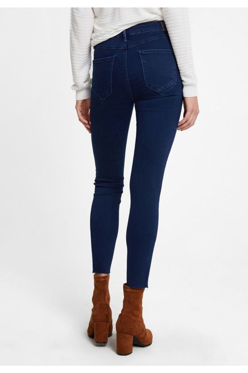 Taylor Likralı Mavi Bıyıklı Süper Skinny Jeans Pantolon Toparlayıcı Taylor Likralı Mavi Bıyıklı Süper Skinny Jeans Pantolon Toparlayıcı