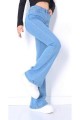 Tall Ispanyol Açık Mavi Ispanyol Paça Jeans Yüksek Bel Kot Pantolon Tall Ispanyol Açık Mavi Ispanyol Paça Jeans Yüksek Bel Kot Pantolon