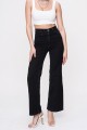 Siyah Likralı Süper Yüksek Bel Salaş Jean Pantolon. (süper Yüksek.) Wide Leg. Siyah Likralı Süper Yüksek Bel Salaş Jean Pantolon. (süper Yüksek.) Wide Leg.