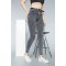 Füme Kar Yıkama Kadın Solmayan Skinny Yüksek Bel Jeans Pantolon