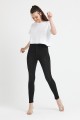 Isabel Kadın Siyah Tırnaklı Dar Paça Jeans Kot Solmaz Toparlayıcı Pantolon Isabel Kadın Siyah Tırnaklı Dar Paça Jeans Kot Solmaz Toparlayıcı Pantolon