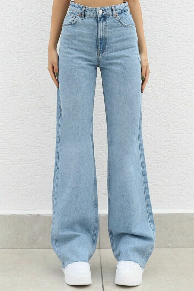 Selda 90 saçık Kar Salaş Likralı Süper Yüksek Bel 90 s Denim Kot Pantolon Palazzo ( Çok Rahat ) Selda 90 saçık Kar Salaş Likralı Süper Yüksek Bel 90 s Denim Kot Pantolon Palazzo ( Çok Rahat )
