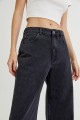 Pavlushka 90 s Kadın Siyah Salaş Likralı Süper Yüksek Bel 90 s Denim Kot Pantolon Jeans Pavlushka 90 s Kadın Siyah Salaş Likralı Süper Yüksek Bel 90 s Denim Kot Pantolon Jeans