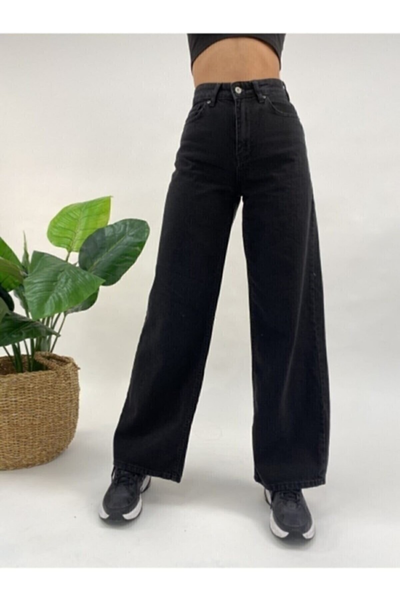 Orya 90 s Kadın Siyah Salaş Likralı Süper Yüksek Bel 90 s Denim Kot Pantolon Jeans Orya 90 s Kadın Siyah Salaş Likralı Süper Yüksek Bel 90 s Denim Kot Pantolon Jeans