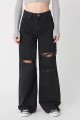 Serafima 90 s Kadın Siyah Salaş Likralı Süper Yüksek Bel 90 s Denim Kot Pantolon Jeans Serafima 90 s Kadın Siyah Salaş Likralı Süper Yüksek Bel 90 s Denim Kot Pantolon Jeans