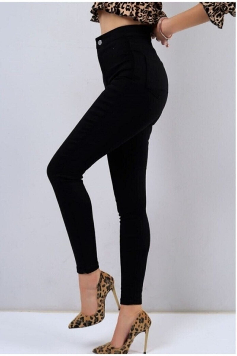 Noris Siyah Yüksek Bel Toparlayıcı Skinny Dar Paça Solmaz Jeans Pantolon Noris Siyah Yüksek Bel Toparlayıcı Skinny Dar Paça Solmaz Jeans Pantolon