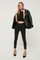 Sanvi Siyah Yüksek Bel Toparlayıcı Skinny Dar Paça Solmaz Jeans Pantolon Sanvi Siyah Yüksek Bel Toparlayıcı Skinny Dar Paça Solmaz Jeans Pantolon
