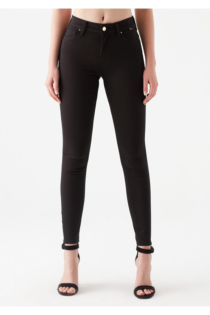 Adalia Siyah Yüksek Bel Toparlayıcı Skinny Dar Paça Solmaz Jeans Pantolon Adalia Siyah Yüksek Bel Toparlayıcı Skinny Dar Paça Solmaz Jeans Pantolon