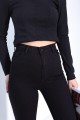 Brienda Siyah Yüksek Bel Toparlayıcı Skinny Dar Paça Solmaz Jeans Pantolon Brienda Siyah Yüksek Bel Toparlayıcı Skinny Dar Paça Solmaz Jeans Pantolon