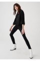 Briza Siyah Yüksek Bel Toparlayıcı Skinny Dar Paça Solmaz Jeans Pantolon Briza Siyah Yüksek Bel Toparlayıcı Skinny Dar Paça Solmaz Jeans Pantolon
