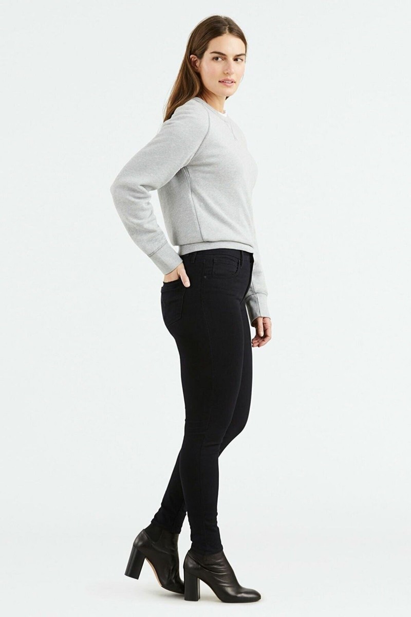 Mitya Siyah Yüksek Bel Toparlayıcı Skinny Dar Paça Solmaz Jeans Pantolon Mitya Siyah Yüksek Bel Toparlayıcı Skinny Dar Paça Solmaz Jeans Pantolon