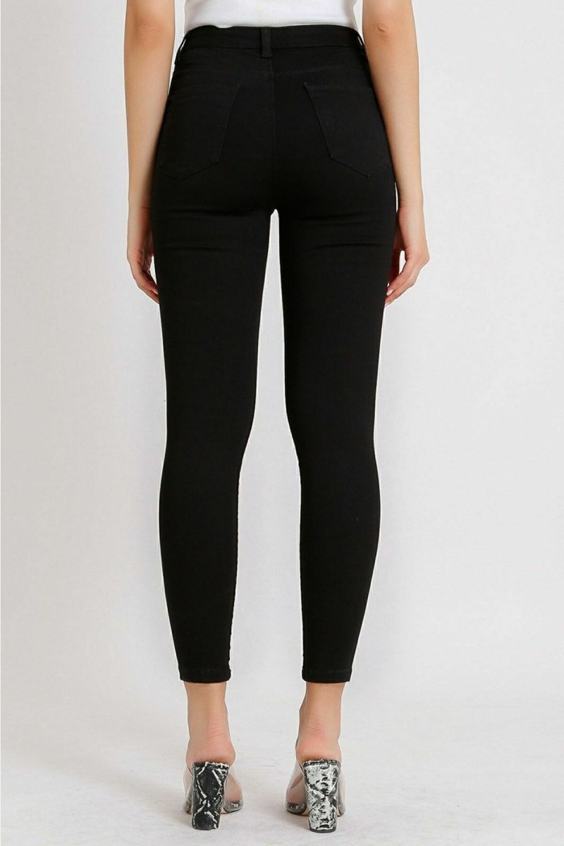 Mira Siyah Yüksek Bel Toparlayıcı Skinny Dar Paça Solmaz Jeans Pantolon Mira Siyah Yüksek Bel Toparlayıcı Skinny Dar Paça Solmaz Jeans Pantolon