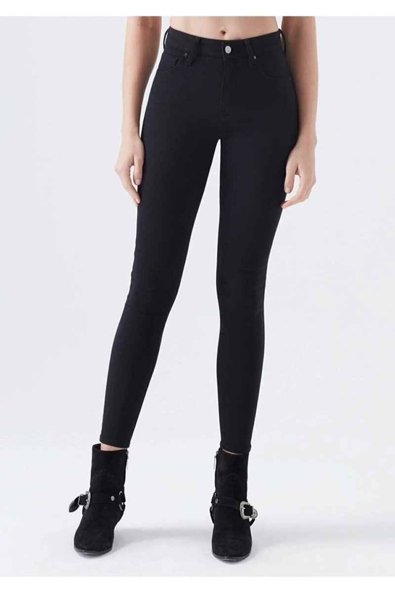 Katya Siyah Yüksek Bel Toparlayıcı Skinny Dar Paça Solmaz Jeans Pantolon Katya Siyah Yüksek Bel Toparlayıcı Skinny Dar Paça Solmaz Jeans Pantolon
