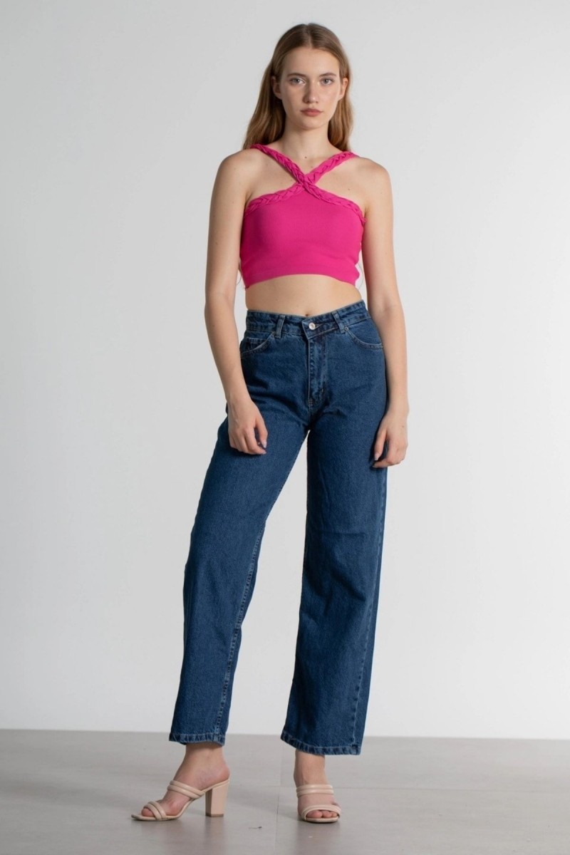 Pati X 90 s Koyu Mavi Palazzo Jean Kadın Power Likra Kadın Yüksek Bel Toparlayıcı Pati X 90 s Koyu Mavi Palazzo Jean Kadın Power Likra Kadın Yüksek Bel Toparlayıcı