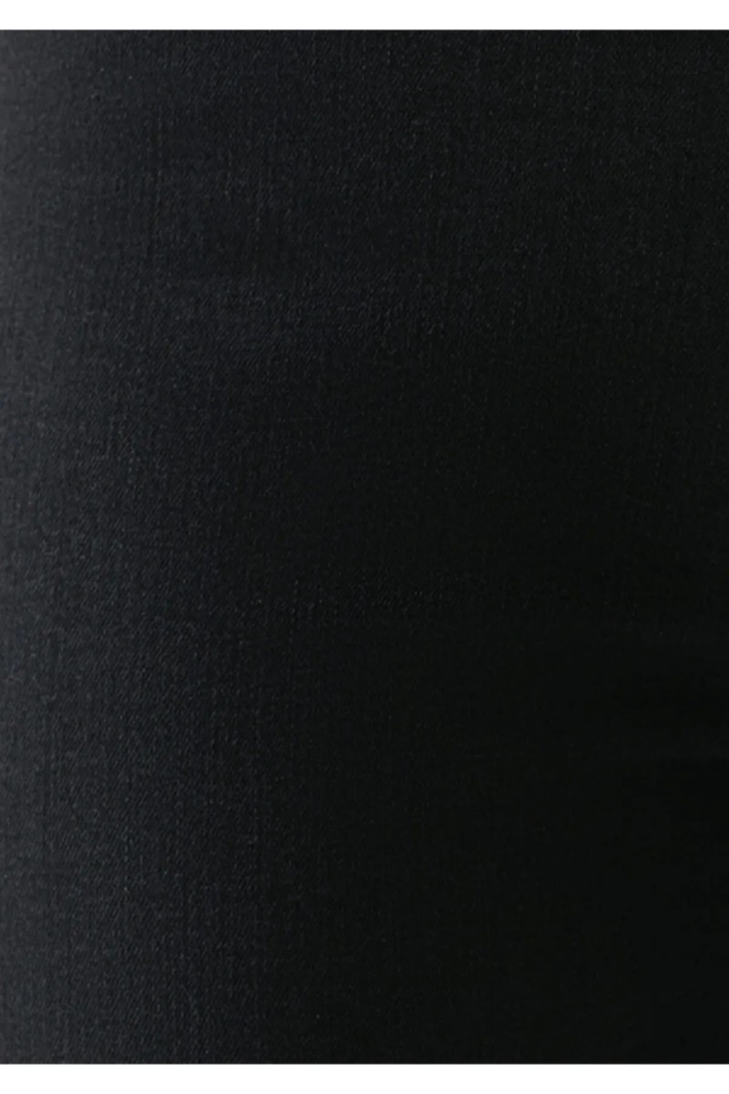 Kadın Black Yüksek Bel Jeans Pantolon Solmaz Siyah Jeans(toparlayıcı)