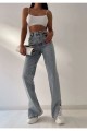 Tanya 90 s Mavi Kar Yıkama Dıştan Yırtık Likralı Süper Extra Yüksek Bel Palazzo Salaş Jean Pantolon Tanya 90 s Mavi Kar Yıkama Dıştan Yırtık Likralı Süper Extra Yüksek Bel Palazzo Salaş Jean Pantolon