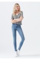 Clara A.c.a.i.p 90 Açık Mavi Yüksek Bel Solmaz Skinny Jeans Clara A.c.a.i.p 90 Açık Mavi Yüksek Bel Solmaz Skinny Jeans