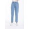 Açık Mavi Mom Jean Pantolon Blue Mom Jean