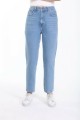 Açık Mavi Mom Jean Pantolon Blue Mom Jean Açık Mavi Mom Jean Pantolon Blue Mom Jean
