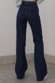 Camelia Gold 90 s Lacivert Likralı Süper Yüksek Bel Salaş Jeans Palazzo Pantolon Camelia Gold 90 s Lacivert Likralı Süper Yüksek Bel Salaş Jeans Palazzo Pantolon