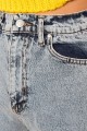 Napoli Kadın Mavi Kar Yıkama Süper Yüksek Bel Likralı Salaş Paça Denim Kot Pantolon Napoli Kadın Mavi Kar Yıkama Süper Yüksek Bel Likralı Salaş Paça Denim Kot Pantolon