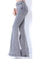 Zoe Füme Ispanyol Paça Kot Pantolon Yüksek Bel Ispanyol Jeans Toparlayıcı( Extra Rahat) Zoe Füme Ispanyol Paça Kot Pantolon Yüksek Bel Ispanyol Jeans Toparlayıcı( Extra Rahat)