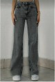 Füme Likralı Süper Yüksek Bel Salaş Jean Pantolon. (süper Yüksek.) Wide Leg. Füme Likralı Süper Yüksek Bel Salaş Jean Pantolon. (süper Yüksek.) Wide Leg.