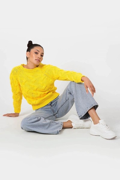 Follow 90 s Kar Yıkama Mavi Likralı Süper Yüksek Bel Salaş Jeans Palazzo Pantolon