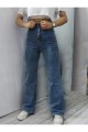 Anna 90 s Mavi Likralı Süper Yüksek Bel Salaş Jeans Palazzo Pantolon. (süper Yüksek) Wide Leg Anna 90 s Mavi Likralı Süper Yüksek Bel Salaş Jeans Palazzo Pantolon. (süper Yüksek) Wide Leg