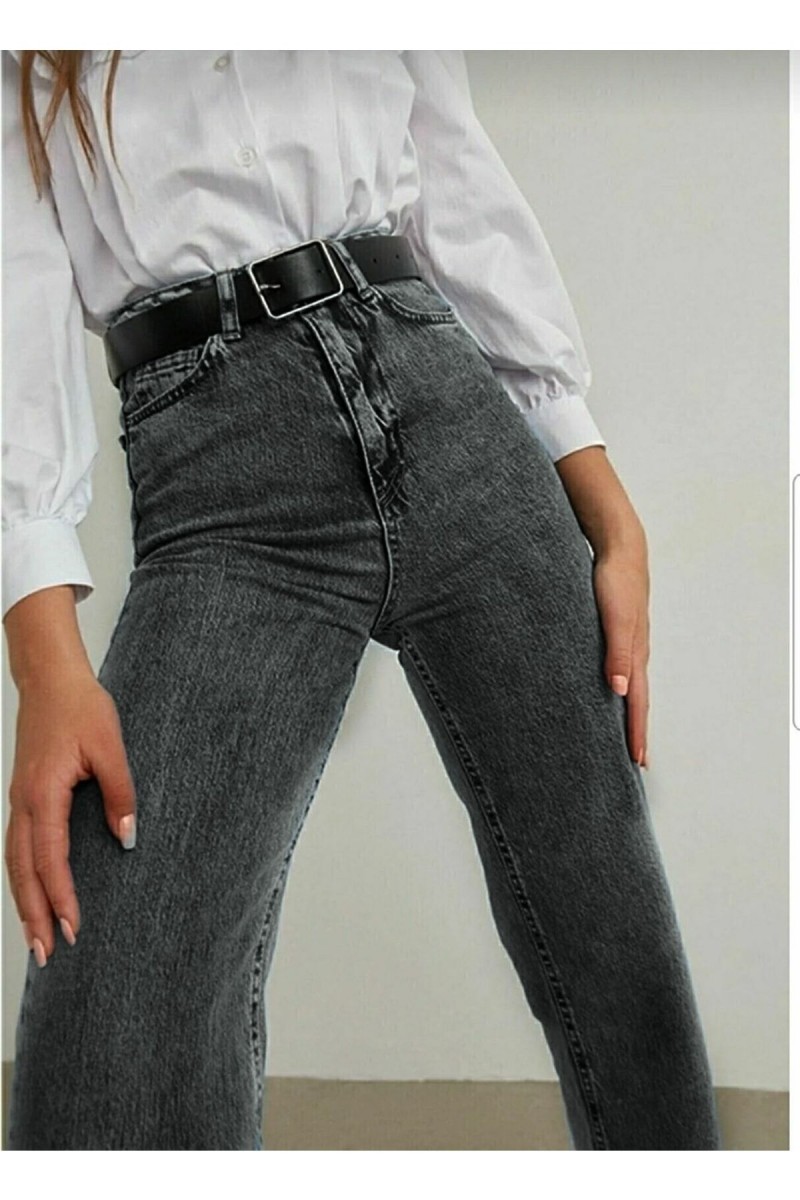 Serenay Cold Chocolate Power Likralı Füme Kar Süper Yüksek Bel Likralı Salaş Paça Denim Kot Pantolon Serenay Cold Chocolate Power Likralı Füme Kar Süper Yüksek Bel Likralı Salaş Paça Denim Kot Pantolon