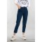 Koyu Mavi More Sustainable Yüksek Bel Mom Jeans