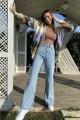 Kira 90 s Açık Kar Likralı Süper Yüksek Bel Salaş Jean Pantolon. (süper Yüksek.) Wide Leg. Kira 90 s Açık Kar Likralı Süper Yüksek Bel Salaş Jean Pantolon. (süper Yüksek.) Wide Leg.