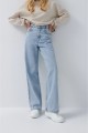 Kira 90 s Açık Kar Likralı Süper Yüksek Bel Salaş Jean Pantolon. (süper Yüksek.) Wide Leg. Kira 90 s Açık Kar Likralı Süper Yüksek Bel Salaş Jean Pantolon. (süper Yüksek.) Wide Leg.