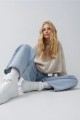 Kira 90 s Açık Kar Likralı Süper Yüksek Bel Salaş Jean Pantolon. (süper Yüksek.) Wide Leg. Kira 90 s Açık Kar Likralı Süper Yüksek Bel Salaş Jean Pantolon. (süper Yüksek.) Wide Leg.