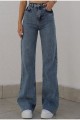 Fashion Nova Likralı Salaş Kadın Orta Kar Mavi Süper Yüksek Bel Salaş Paça Denim Kot Pantolon Fashion Nova Likralı Salaş Kadın Orta Kar Mavi Süper Yüksek Bel Salaş Paça Denim Kot Pantolon