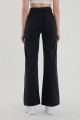 Solmayan Siyah Likralı Süper Yüksek Bel Salaş Jean Palazzo Pantolon. (süper Yüksek.) Wide Leg. Solmayan Siyah Likralı Süper Yüksek Bel Salaş Jean Palazzo Pantolon. (süper Yüksek.) Wide Leg.