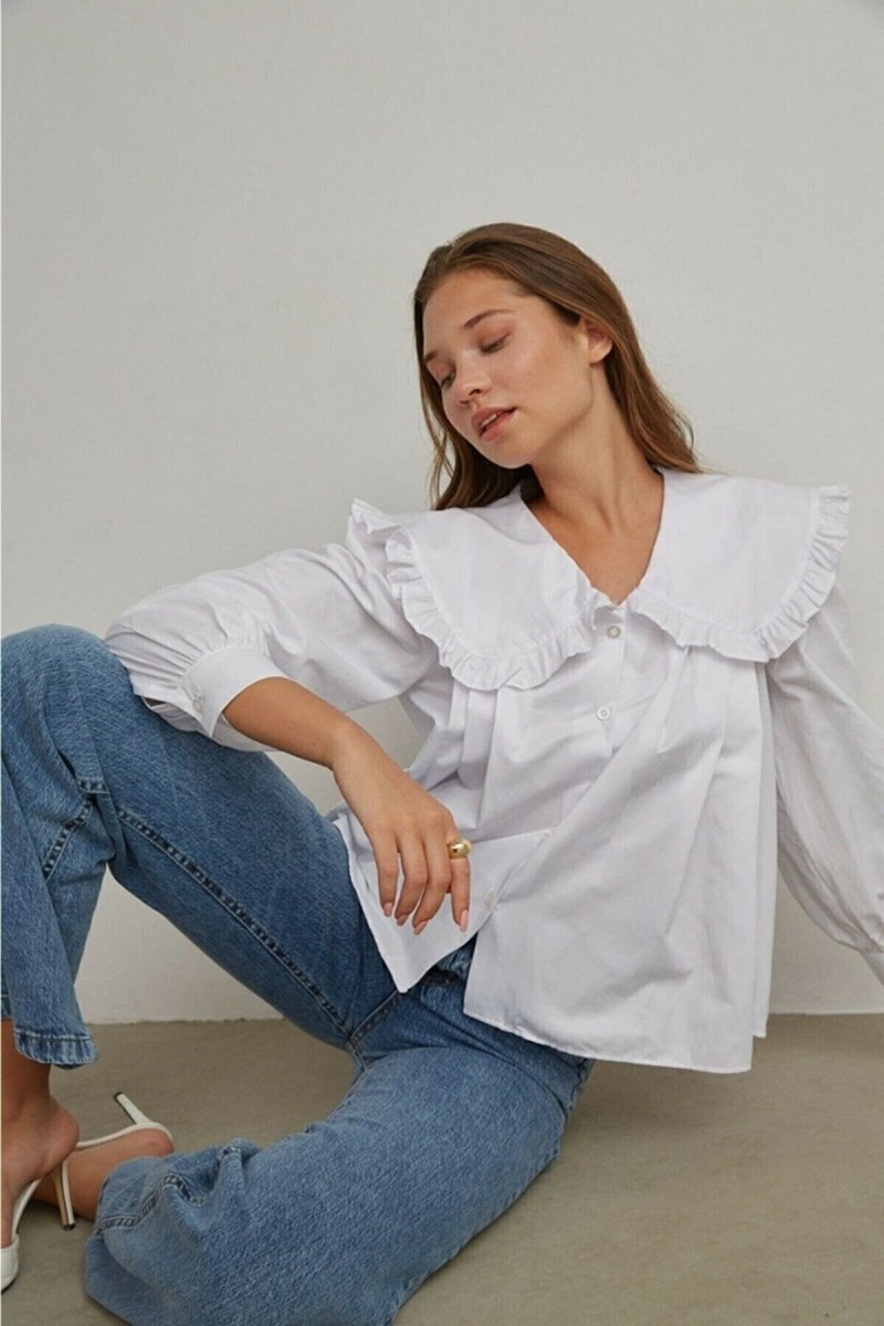 Seren 90 s Kar Yıkama Mavi Likralı Süper Yüksek Bel Salaş Jeans Palazzo Pantolon