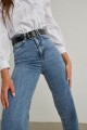 Kira 90 s Açık Kar Likralı Süper Yüksek Bel Salaş Jean Pantolon. (süper Yüksek.) Wide Leg. Kira 90 s Açık Kar Likralı Süper Yüksek Bel Salaş Jean Pantolon. (süper Yüksek.) Wide Leg.