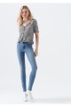 Clara A.c.a.i.p 90 Açık Mavi Yüksek Bel Solmaz Skinny Jeans Clara A.c.a.i.p 90 Açık Mavi Yüksek Bel Solmaz Skinny Jeans