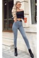 Kadın Gri Skinny Jeans Pantolon (toparlayıcı) Kadın Gri Skinny Jeans Pantolon (toparlayıcı)