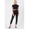 Yüksek Bel Super Skinny Jeans Black
