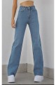 Scool Tatlı Mavi Likralı Süper Yüksek Bel Salaş Jean Pantolon. (süper Yüksek.) Wide Leg. Scool Tatlı Mavi Likralı Süper Yüksek Bel Salaş Jean Pantolon. (süper Yüksek.) Wide Leg.