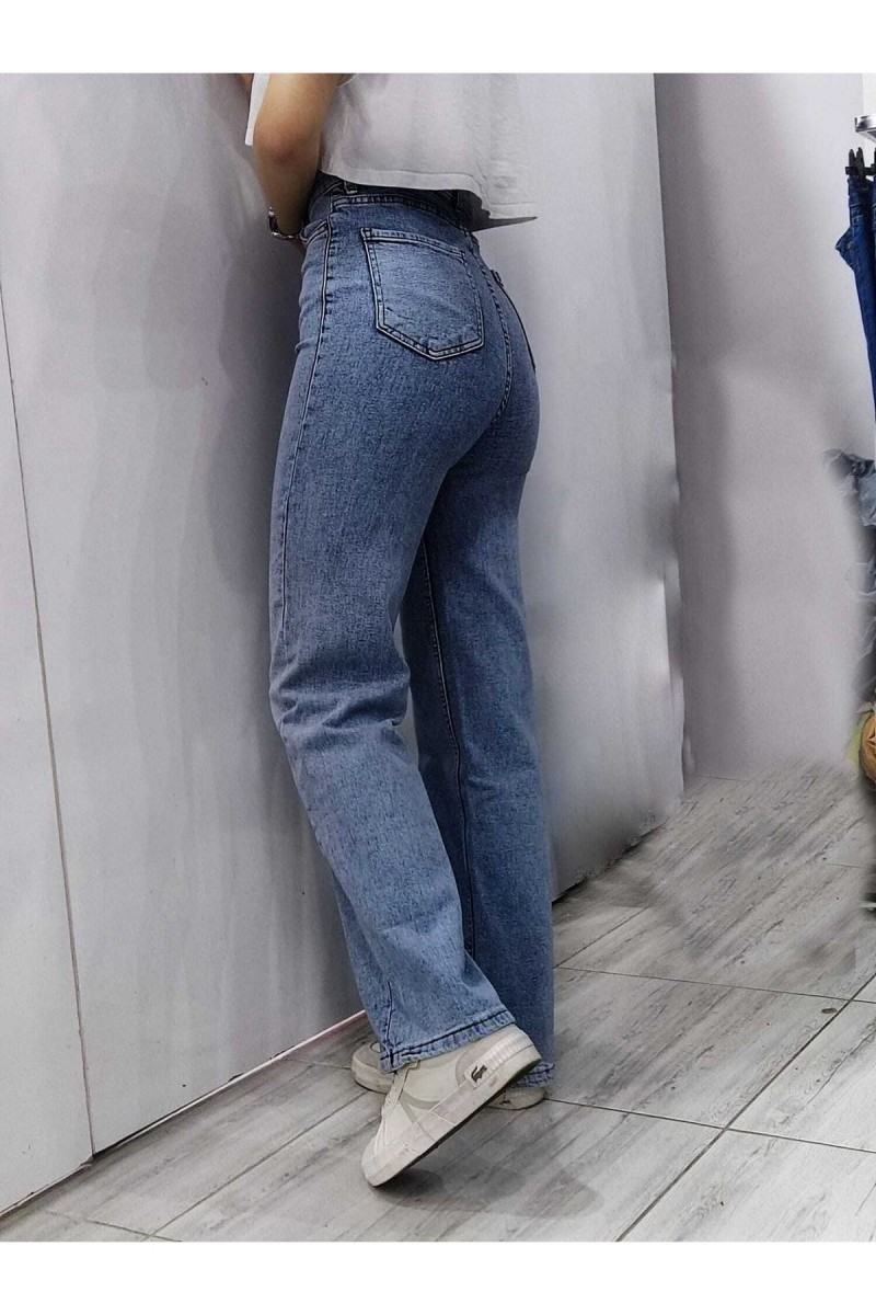 Anna 90 s Mavi Likralı Süper Yüksek Bel Salaş Jeans Palazzo Pantolon. (süper Yüksek) Wide Leg Anna 90 s Mavi Likralı Süper Yüksek Bel Salaş Jeans Palazzo Pantolon. (süper Yüksek) Wide Leg